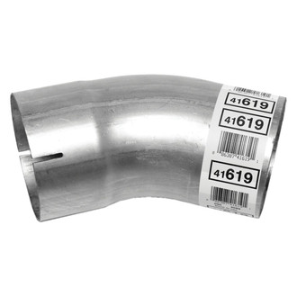 Walker® - Heavy Duty Aluminized Steel 30 Degree Pre-Cut Exhaust Elbow Pipe (4" Diameter, 4" Inlet, 4" Outlet, 8" Overall Length, 5" Bend Radius)