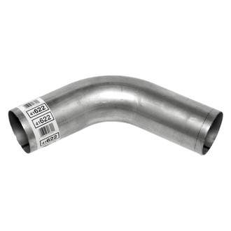 Walker® - Heavy Duty Aluminized Steel 60 Degree Exhaust Elbow Pipe (3.5" Diameter, 3.5" Inlet, 3.5" Outlet, 16" Overall Length, 5" Bend Radius)