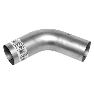 Walker® - Heavy Duty Aluminized Steel 60 Degree Exhaust Elbow Pipe (4" Diameter, 4" Inlet, 4" Outlet, 16" Overall Length, 5" Bend Radius)