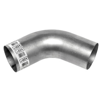 Walker® - Heavy Duty Aluminized Steel 60 Degree Exhaust Elbow Pipe (5" Diameter, 5" Inlet, 5" Outlet, 16" Overall Length, 6" Bend Radius)