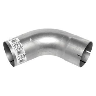 Walker® - Heavy Duty Aluminized Steel 60 Degree Pre-Cut Exhaust Elbow Pipe (5" Diameter, 5" Inlet, 5" Outlet, 16" Overall Length, 6" Bend Radius)