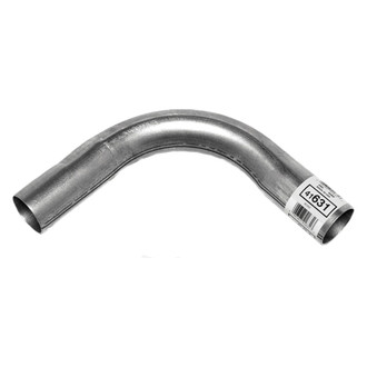 Walker® - Heavy Duty Aluminized Steel 90 Degree Exhaust Elbow Pipe (2" Diameter, 2" Inlet, 2" Outlet, 18" Overall Length, 4.5" Bend Radius)