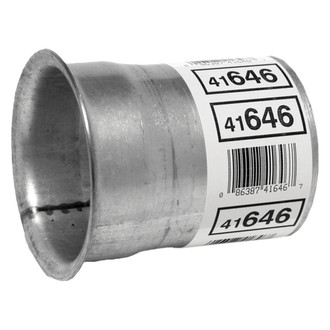 Walker® - Aluminized Steel Flange Flared Adapter (3" Inlet, 3.625" Outlet, 4" Length)