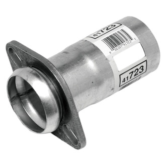 Walker® - Aluminized Steel OD-ID Ball Flange Pipe Adapter (2.5" Inlet, 2.5" Outlet, 6" Length)