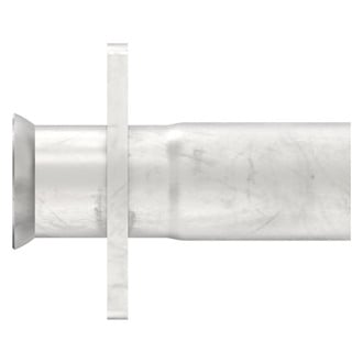 Walker® - Aluminized Steel ID-ID Ball Flange Pipe Adapter (2.5" Inlet, 2" Outlet, 6" Length)