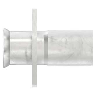 Walker® - Aluminized Steel ID-ID Ball Flange Pipe Adapter (2.75" Inlet, 2.25" Outlet, 6" Length)
