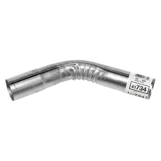 Walker® - Heavy Duty Aluminized Steel 45 Degree Exhaust Elbow Pipe (1.75" Diameter, 1.75" Inlet, 1.75" Outlet, 12" Overall Length, 4" Bend Radius)