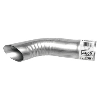 Walker® - Aluminized Steel Turndown Exhaust Pipe Spout (2.5" Inlet, 12" Overall Length)