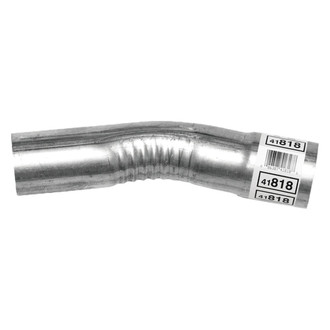 Walker® - Aluminized Steel 20 Degree Exhaust Elbow Pipe (2.5" Inlet, 2.5" Outlet, 12" Overall Length, 4" Bend Radius)