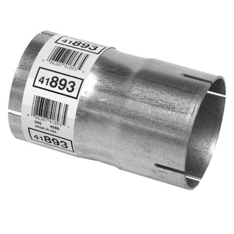 Walker® - Heavy Duty Aluminized Steel ID-ID Exhaust Pipe Connector (3.5" Inlet, 3.5" Outlet, 6" Length)