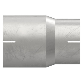 Walker® - Heavy Duty Aluminized Steel ID-ID Exhaust Reducer (4" Inlet, 3.5" Outlet, 6" Length, 4" Bend Radius)