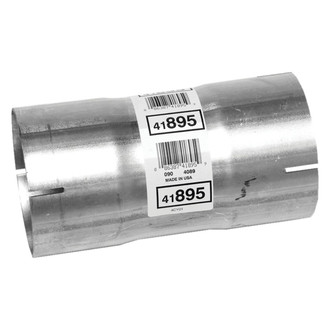 Walker® - Heavy Duty Aluminized Steel ID-ID Exhaust Pipe Connector (4" Inlet, 4" Outlet, 8" Length)