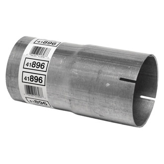 Walker® - Heavy Duty Aluminized Steel ID-OD Exhaust Pipe Connector (4" Inlet, 4" Outlet, 8" Length)