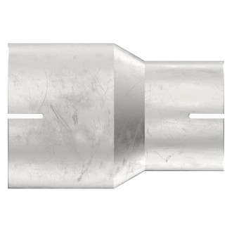 Walker® - Heavy Duty Aluminized Steel ID-OD Exhaust Reducer (5" Inlet, 4" Outlet, 6" Length, 5" Bend Radius)