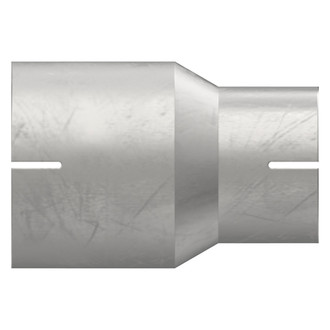 Walker® - Heavy Duty Aluminized Steel ID-ID Exhaust Reducer (4" Inlet, 3" Outlet, 6" Length, 4" Bend Radius)