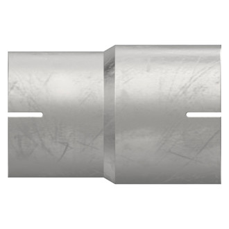 Walker® - Heavy Duty Aluminized Steel ID-OD Exhaust Reducer (3.5" Inlet, 4" Outlet, 6" Length, 3.5" Bend Radius)