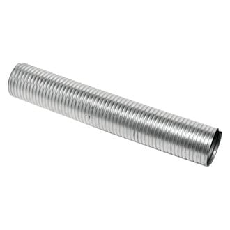Walker® - Heavy Duty Galvanized Steel Pre-Cut Exhaust Flex Connector (4" Inlet, 4" Outlet, 4" Diameter, 24" Overall Length)