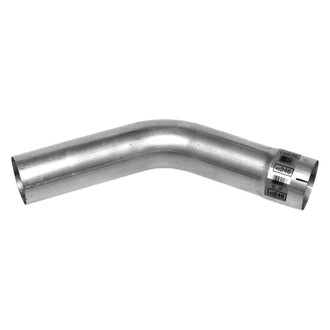 Walker® - Heavy Duty Aluminized Steel 45 Degree Exhaust Elbow (4" Diameter, 4" Inlet, 4" Outlet, 24" Overall Length, 6" Bend Radius)