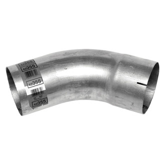 Walker® - Heavy Duty Aluminized Steel 45 Degree Exhaust Elbow (5" Diameter, 5" Inlet, 5" Outlet, 14" Overall Length, 8" Bend Radius)