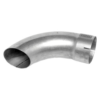 Walker® - Heavy Duty Aluminized Steel Exhaust Tailpipe (4" Inlet, 4" Outlet, 12" Overall Length, 8" Bend Radius)