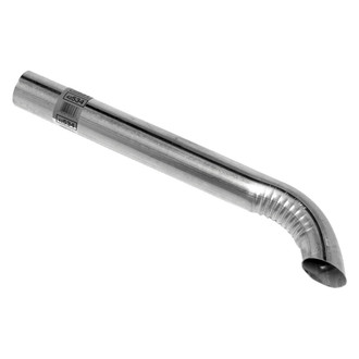 Walker® - Aluminized Steel Turndown Exhaust Pipe Spout (2.5" Inlet, 2.5" Outlet, 24" Overall Length)