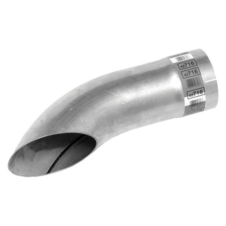 Walker® - Heavy Duty Aluminized Steel Exhaust Tailpipe (5" Inlet, 5" Outlet, 5" Diameter, 18" Overall Length, 10" Bend Radius)