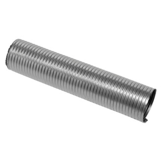 Walker® - Heavy Duty Galvanized Steel Pre-Cut Exhaust Flex and Pipe Assembly (4" Inlet, 4" Outlet, 4" Diameter, 36" Overall Length)