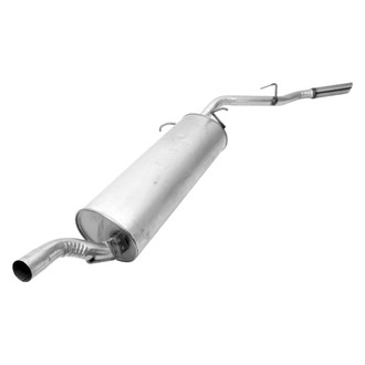 Walker® - Quiet-Flow™ Stainless Steel Oval Aluminized Exhaust Muffler and Pipe Assembly