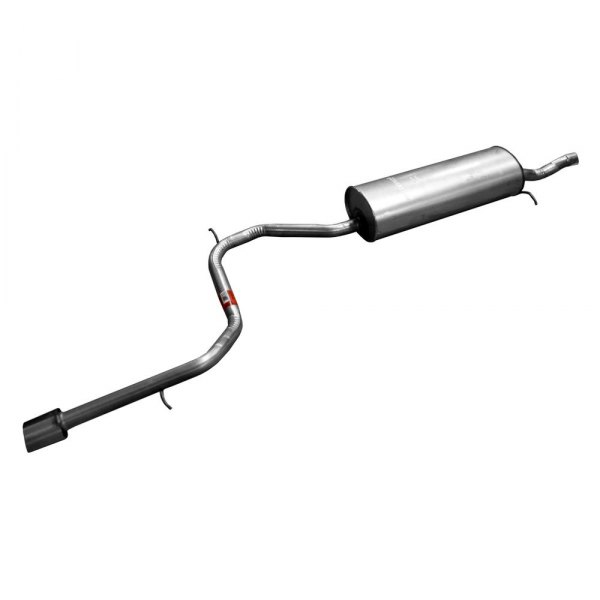 Walker® - Quiet-Flow™ Steel Rear Oval Aluminized Exhaust Muffler and Pipe Assembly