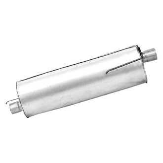 Walker® - Quiet-Flow™ Stainless Steel Oval Aluminized Exhaust Muffler and Pipe Assembly