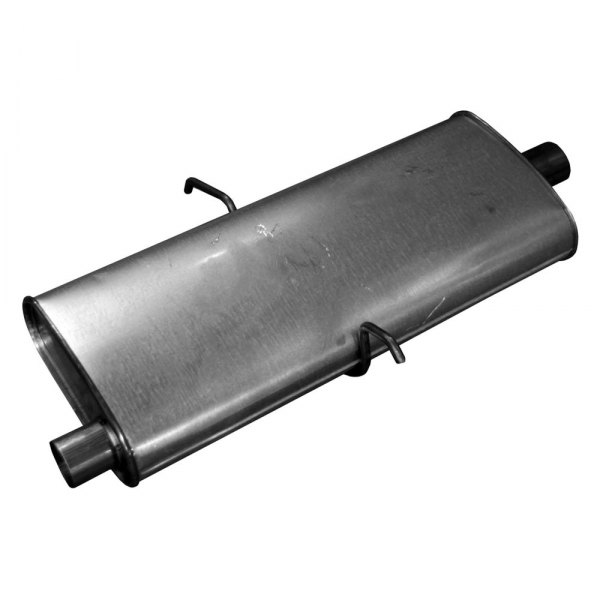 Walker® - Quiet-Flow™ Stainless Steel Oval Aluminized Exhaust Muffler and Pipe Assembly