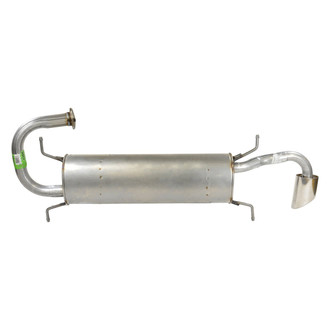 Walker® - Quiet-Flow™ Stainless Steel Oval Bare Exhaust Muffler and Pipe Assembly