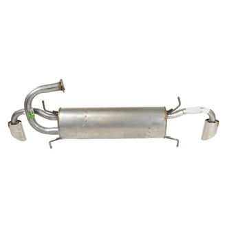 Walker® - Quiet-Flow™ Stainless Steel Oval Bare Exhaust Muffler and Pipe Assembly