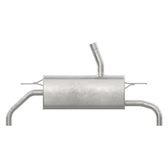Walker® - Quiet-Flow™ Stainless Steel Oval Bare Exhaust Muffler and Pipe Assembly