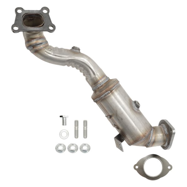 Walker® - Ultra™ Direct Fit Front Standard Oval and Rear Round Body Catalytic Converter and Pipe Assembly