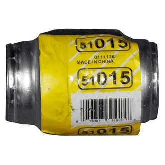 Walker® - Aluminized Steel ID-ID Flex Connector (2" Inlet, 2" Outlet, 4" Length)