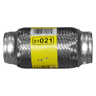 Walker® - Aluminized Steel ID-ID Flex Connector (2" Inlet, 2" Outlet, 6" Length)