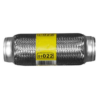 Walker® - Aluminized Steel ID-ID Flex Connector (2" Inlet, 2" Outlet, 8" Length)