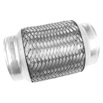 Walker® - Stainless Steel Bare ID-ID Flex Connector (3" Inlet, 3" Outlet, 6" Length)