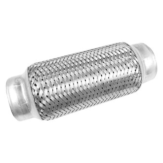 Walker® - Stainless Steel Bare ID-ID Flex Connector (2.25" Inlet, 2.25" Outlet, 8" Length)