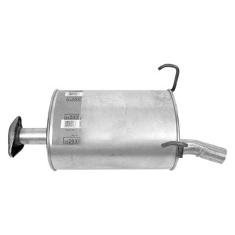 Walker® - Quiet-Flow™ Stainless Steel Oval Aluminized Exhaust Muffler and Pipe Assembly