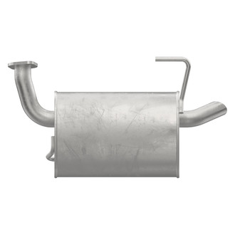 Walker® - Quiet-Flow™ Driver Side Stainless Steel Oval Aluminized Exhaust Muffler and Pipe Assembly