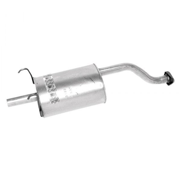 Walker® - Quiet-Flow™ Stainless Steel Oval Aluminized Exhaust Muffler and Pipe Assembly