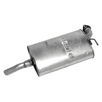 Walker® - Quiet-Flow™ Stainless Steel Oval Aluminized Exhaust Muffler and Pipe Assembly