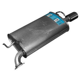 Walker® - Quiet-Flow™ Stainless Steel Oval Aluminized Exhaust Muffler and Pipe Assembly