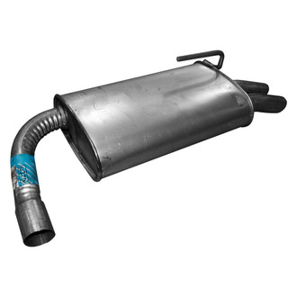 Walker® - Quiet-Flow™ Stainless Steel Oval Aluminized Exhaust Muffler and Pipe Assembly