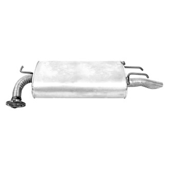 Walker® - Quiet-Flow™ Stainless Steel Oval Aluminized Exhaust Muffler and Pipe Assembly