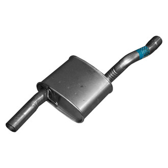 Walker® - Quiet-Flow™ Stainless Steel Oval Aluminized Exhaust Muffler and Pipe Assembly