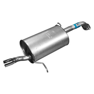 Walker® - Quiet-Flow™ Stainless Steel Oval Aluminized Exhaust Muffler and Pipe Assembly
