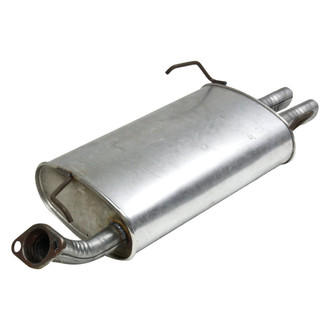 Walker® - Quiet-Flow™ Stainless Steel Oval Aluminized Exhaust Muffler Assembly